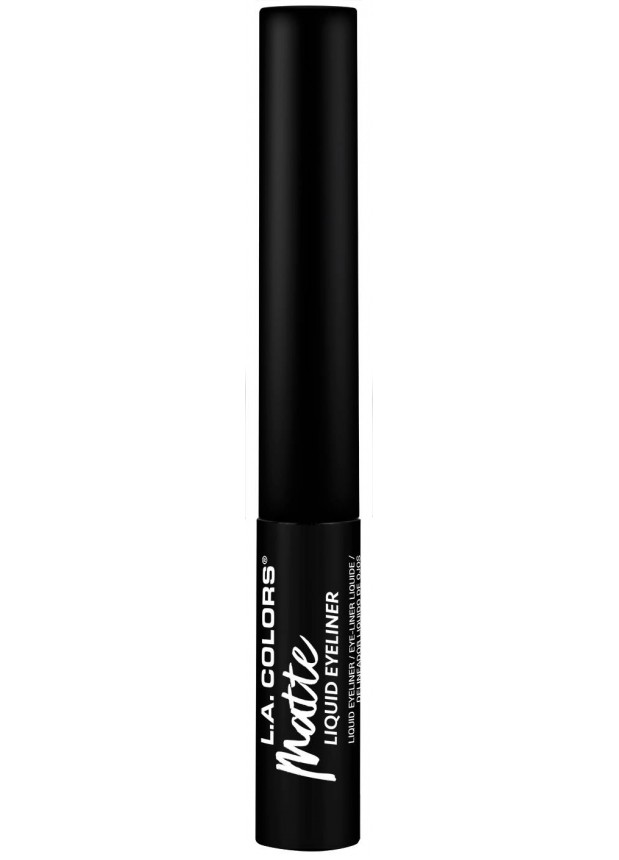 L.A.Colors Matte liquid eyeliner-black підводка для очей чорна