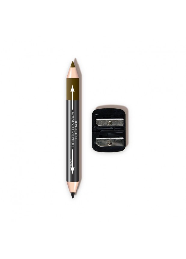 L.A. Colors Dual Liner  Shadow Pencil W Sharpener 