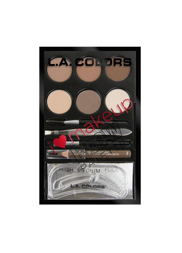 L.A Colors I Heart Makeup Brow Palette набoр для брoвей