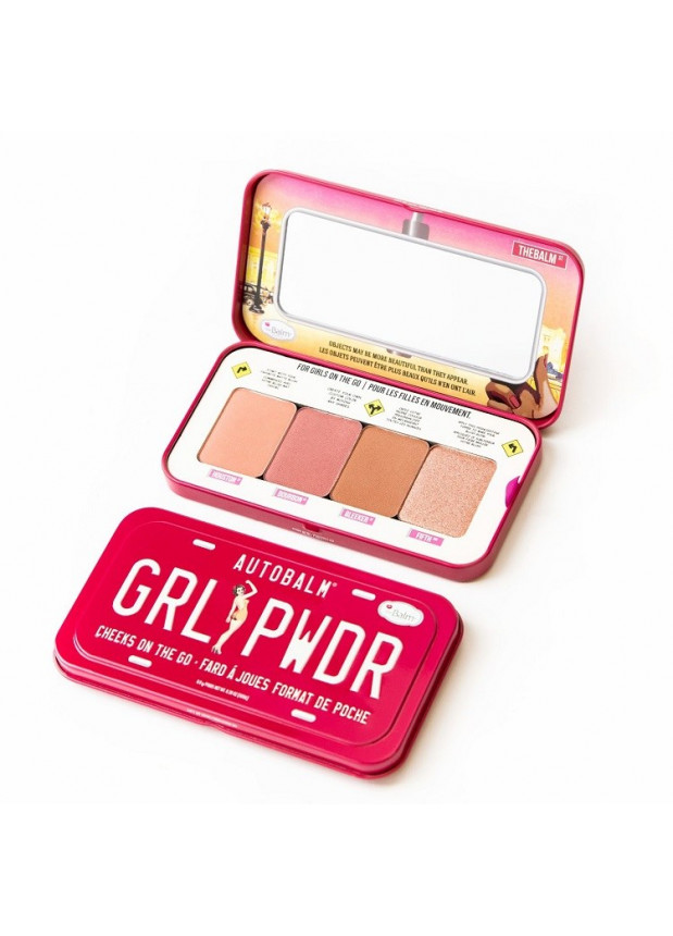 The Balm AutoBalm GRL PWDR палетка румяна и хайлайтер