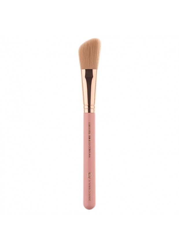 Pink Star Cosmetics Angled Contour Brush Rose Gold L803