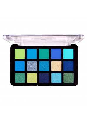 J.Cat Beauty Dia & Noche Tri-Element 15 Eyeshadow Palette Around the clock