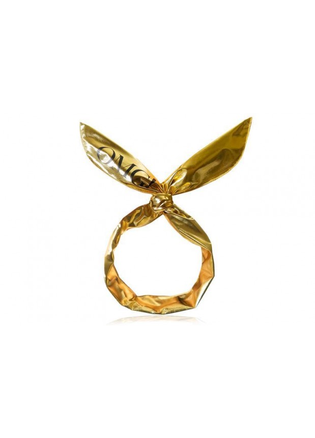 Double Dare OMG! Platinum Hair Band-Gold повязка косметическая для волос золотой